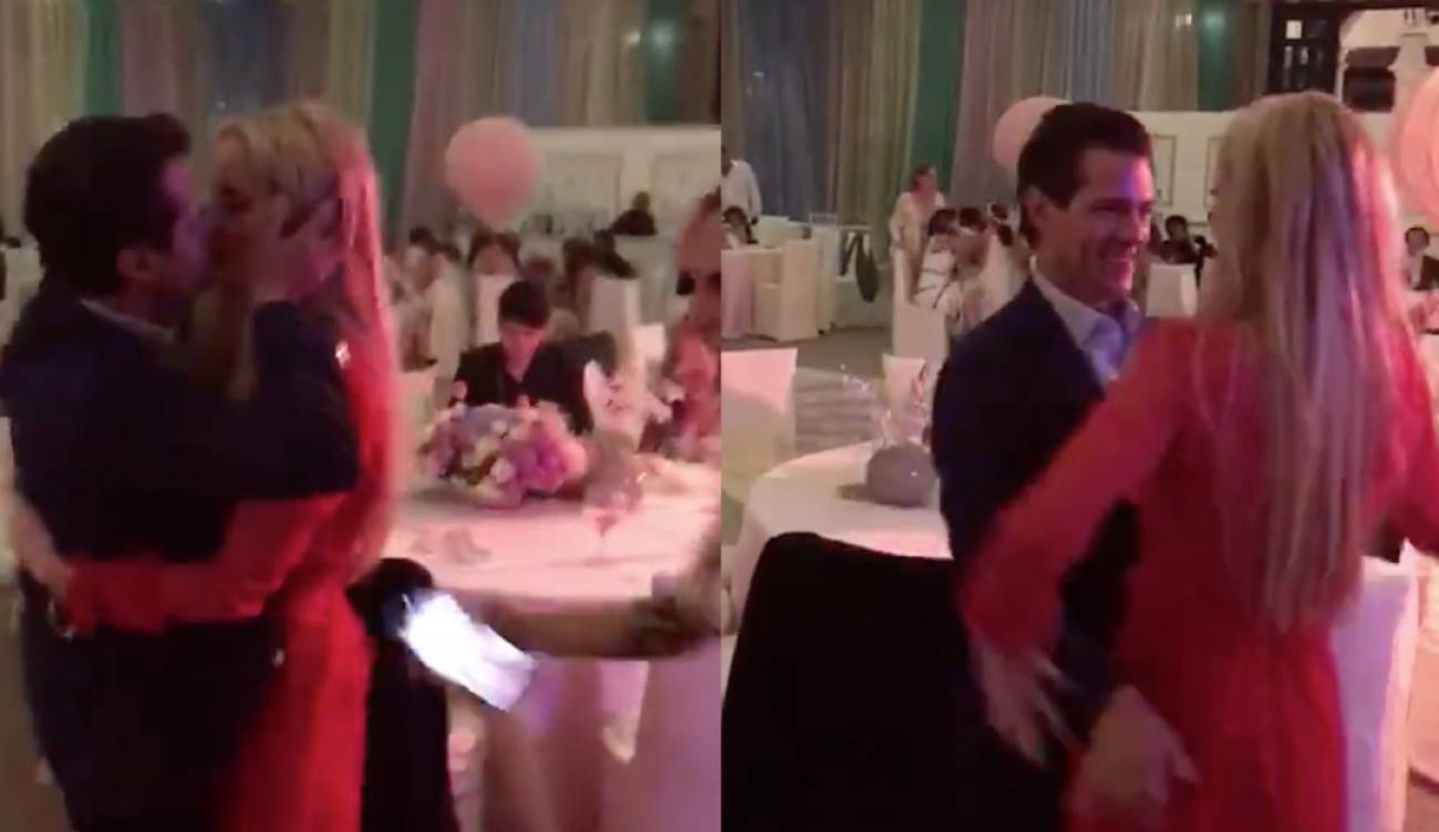 Tras sexenio poco exitoso Peña Nieto baila con su nueva novia