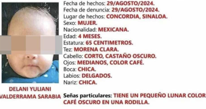 Rescata a bebé de 4 meses secuestrada en el Aeropuerto de la CDMX