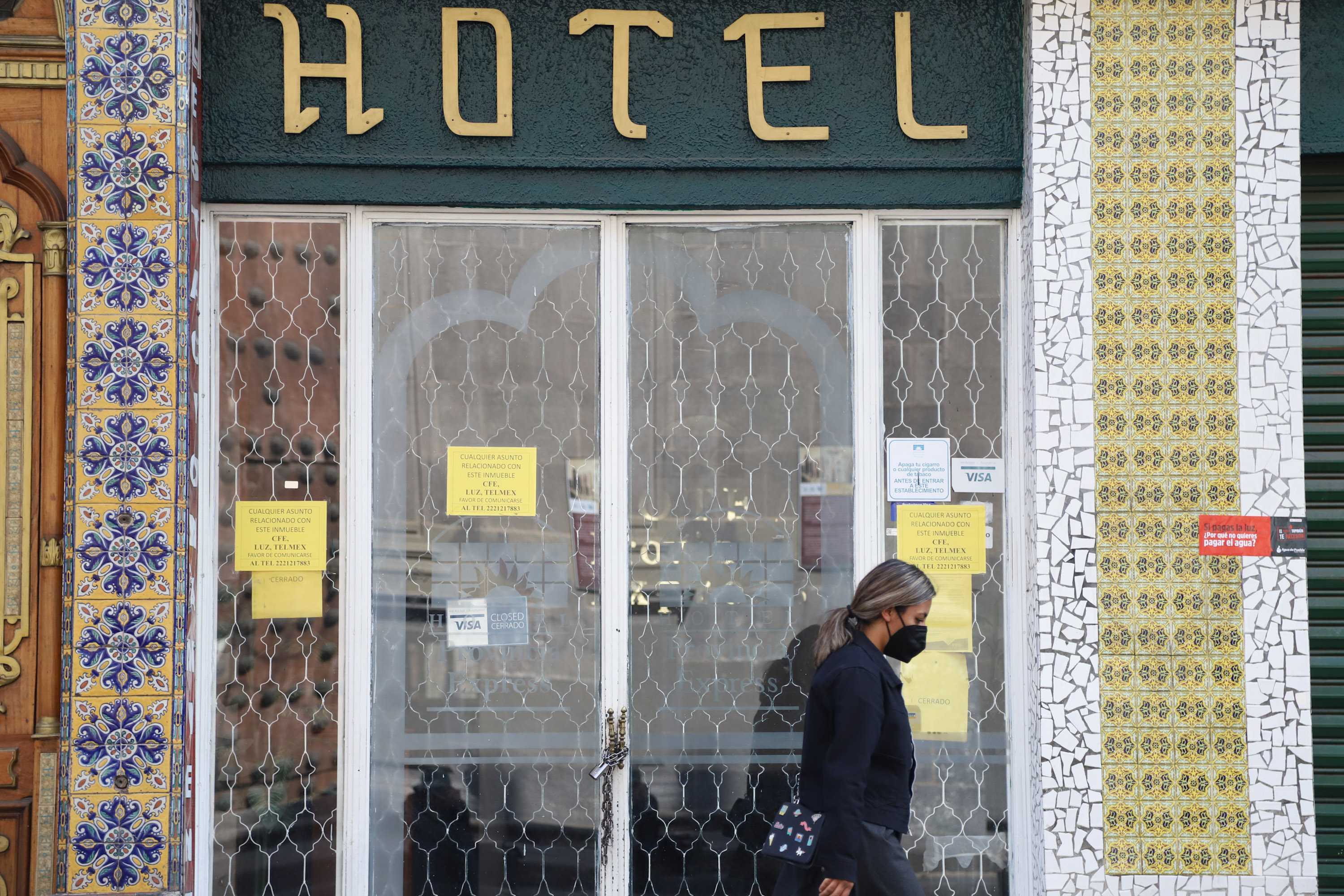 Seguirán implementando uso de cubrebocas en hoteles y moteles de Puebla