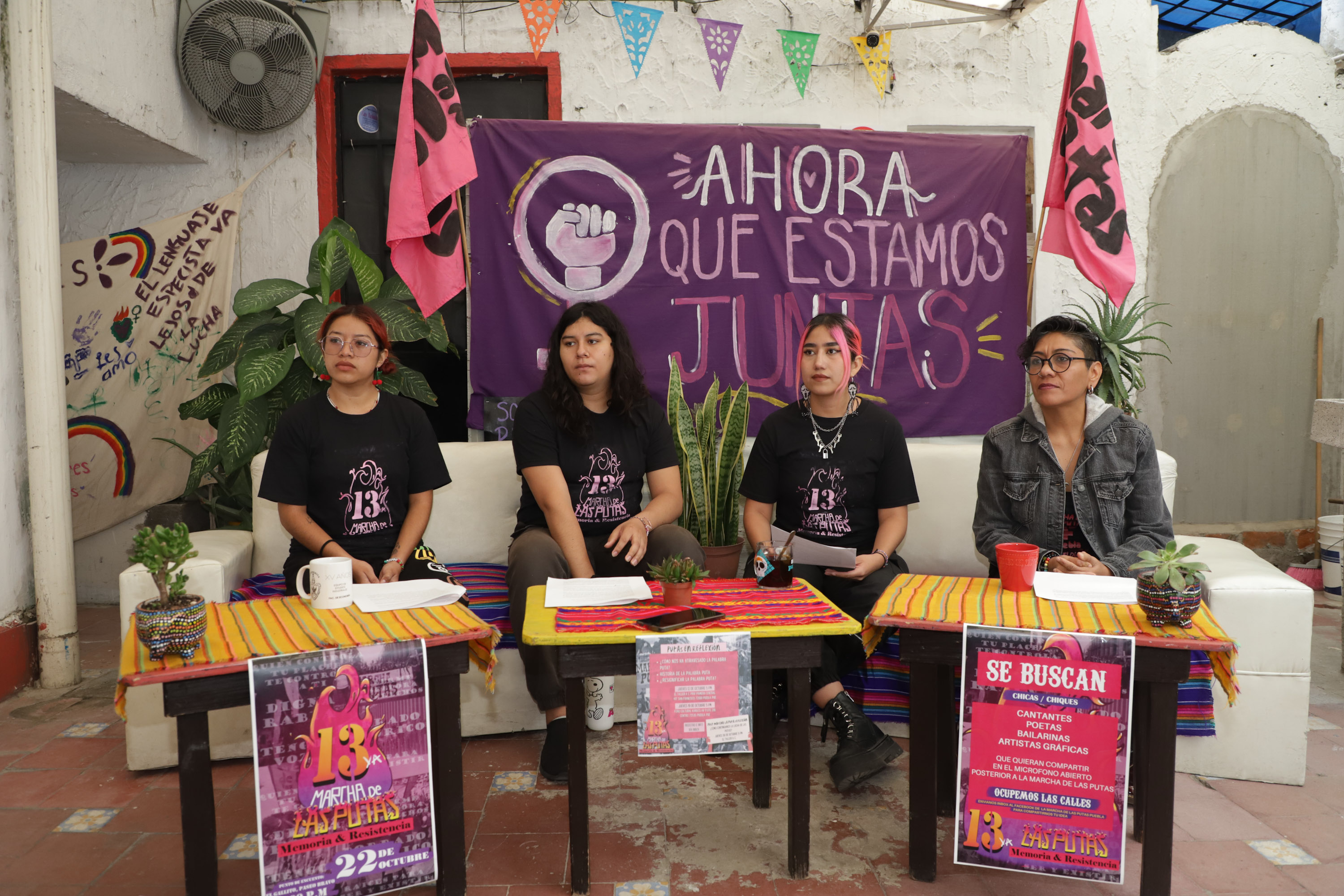 VIDEO Anuncian Marcha de las Putas Puebla 2023