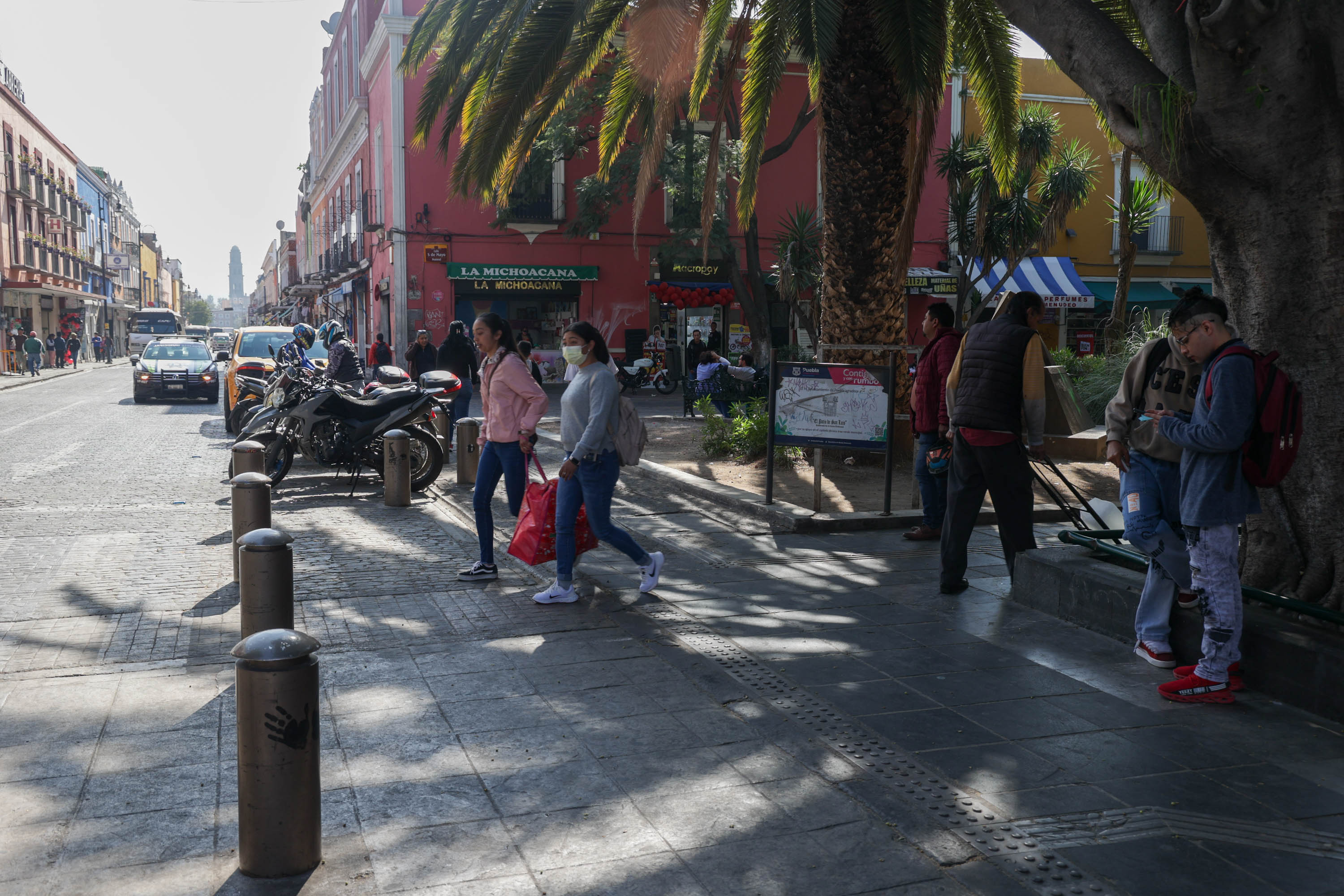 VIDEO Fin de semana sin ambulantes en el Centro Histórico de Puebla