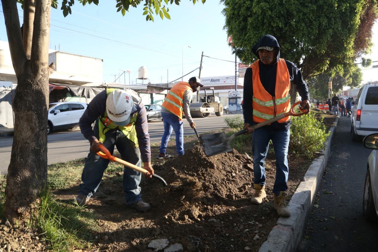 Obras en la 16 de septiembre llevan avance del 80%