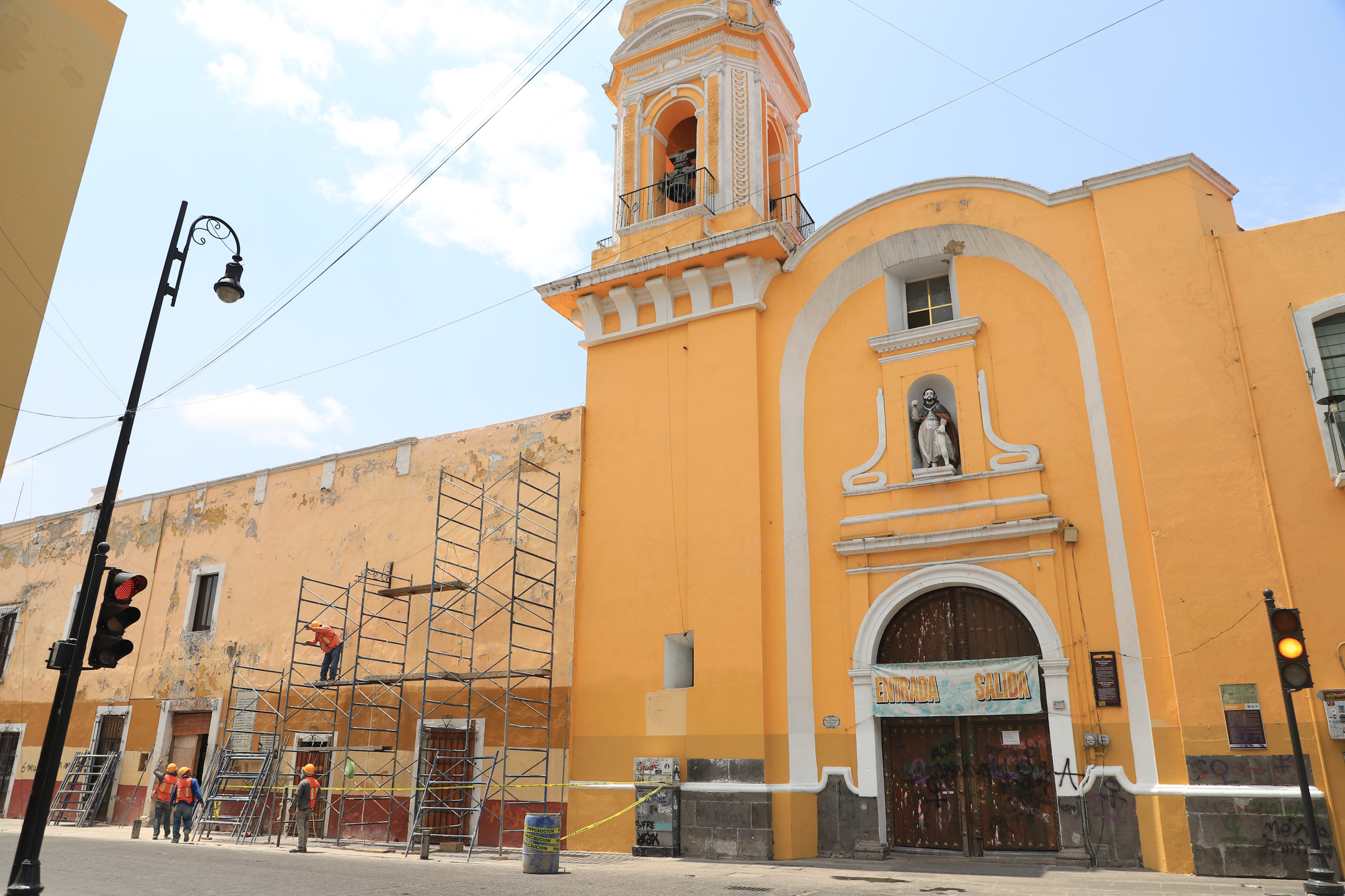 VIDEO Mantienen restauración del Antiguo Hospital de San Roque