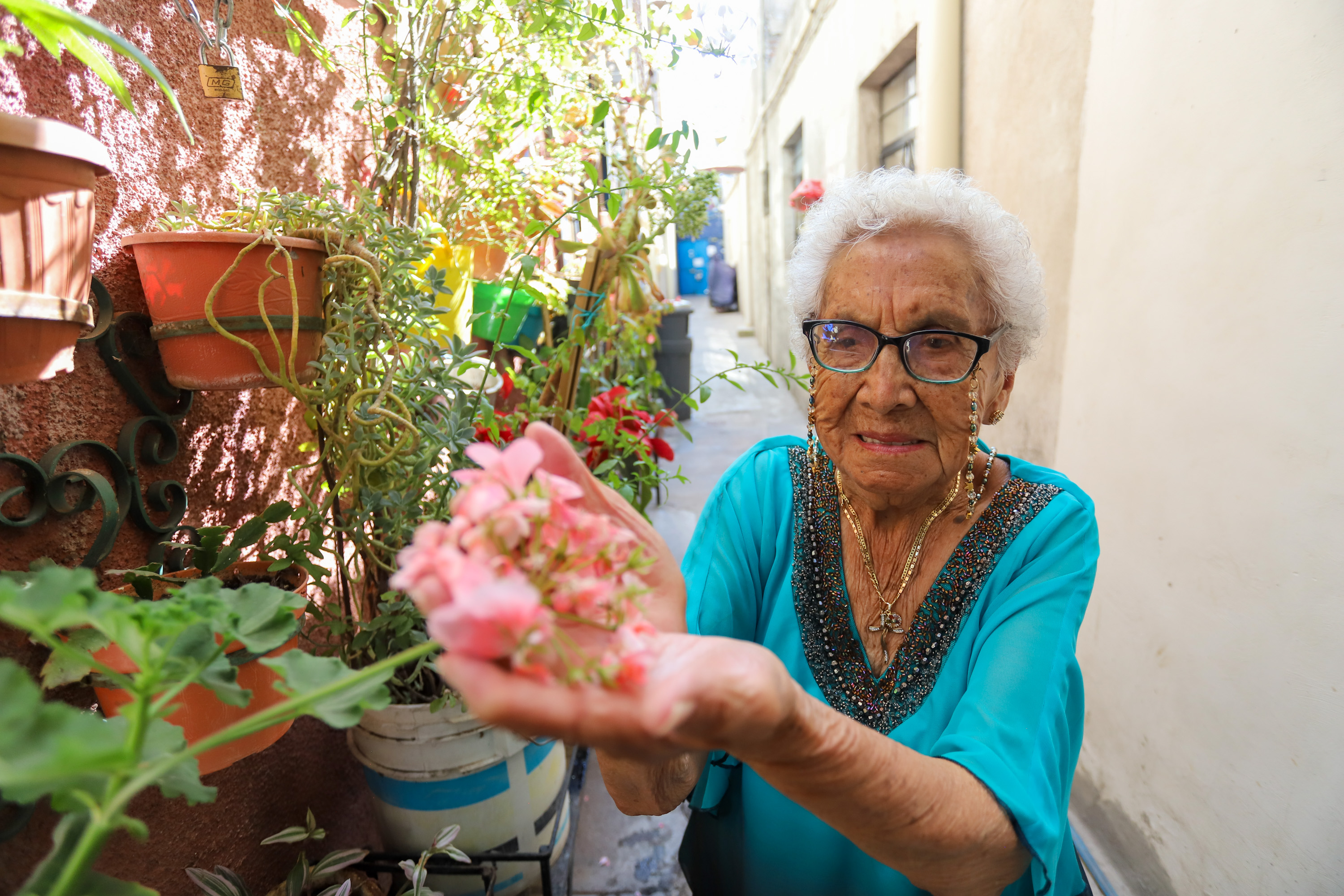 VIDEO Doña Librada Rosales, 92 años de longevidad