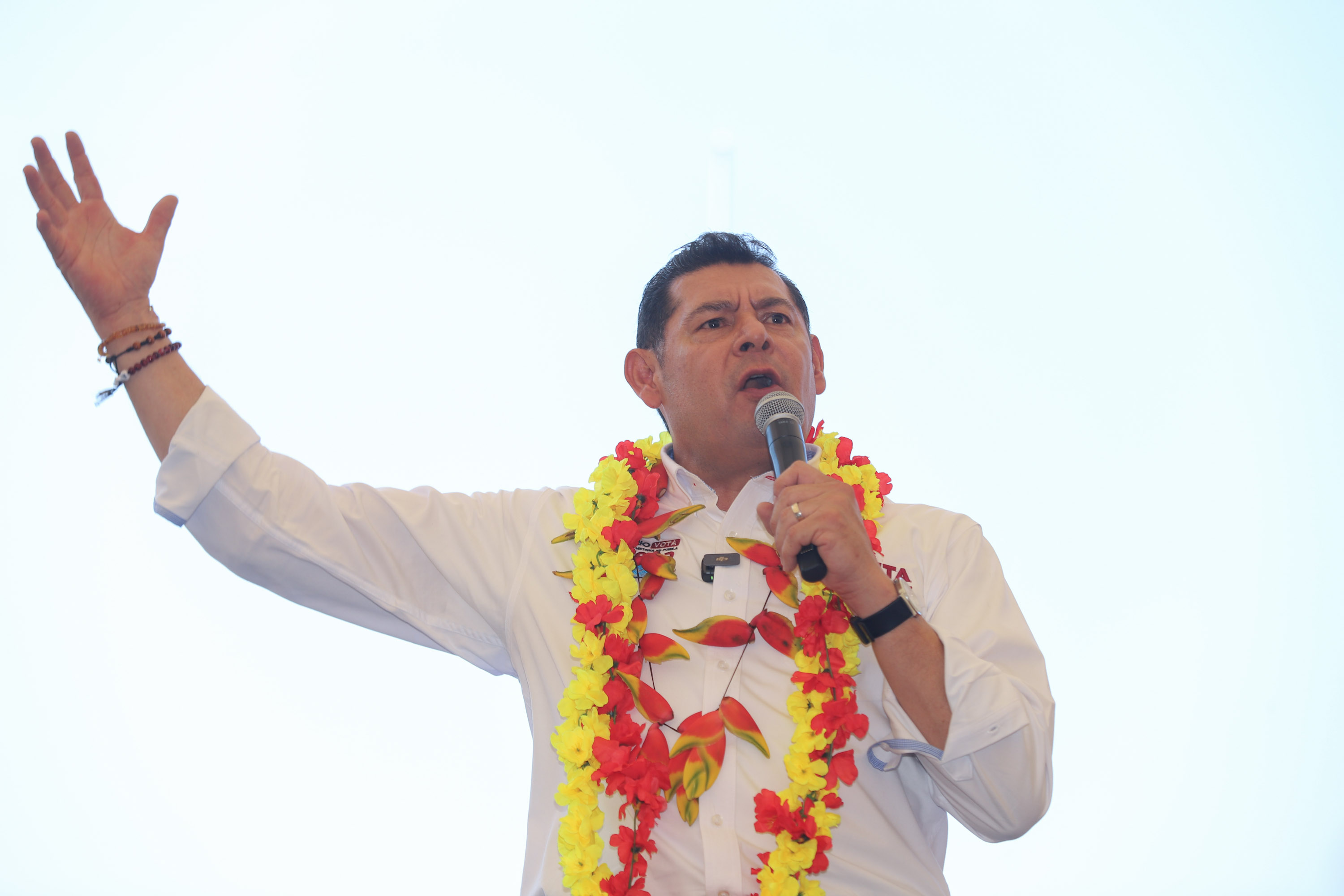 Encabeza Armenta con 56.8% las preferencias electorales: Gobernante