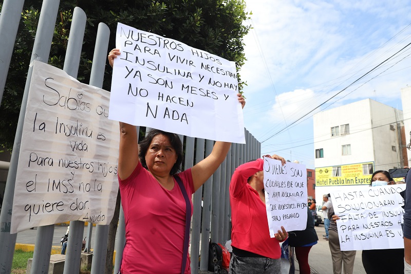 Reconoce IMSS La Margarita desabasto de insulina para menores