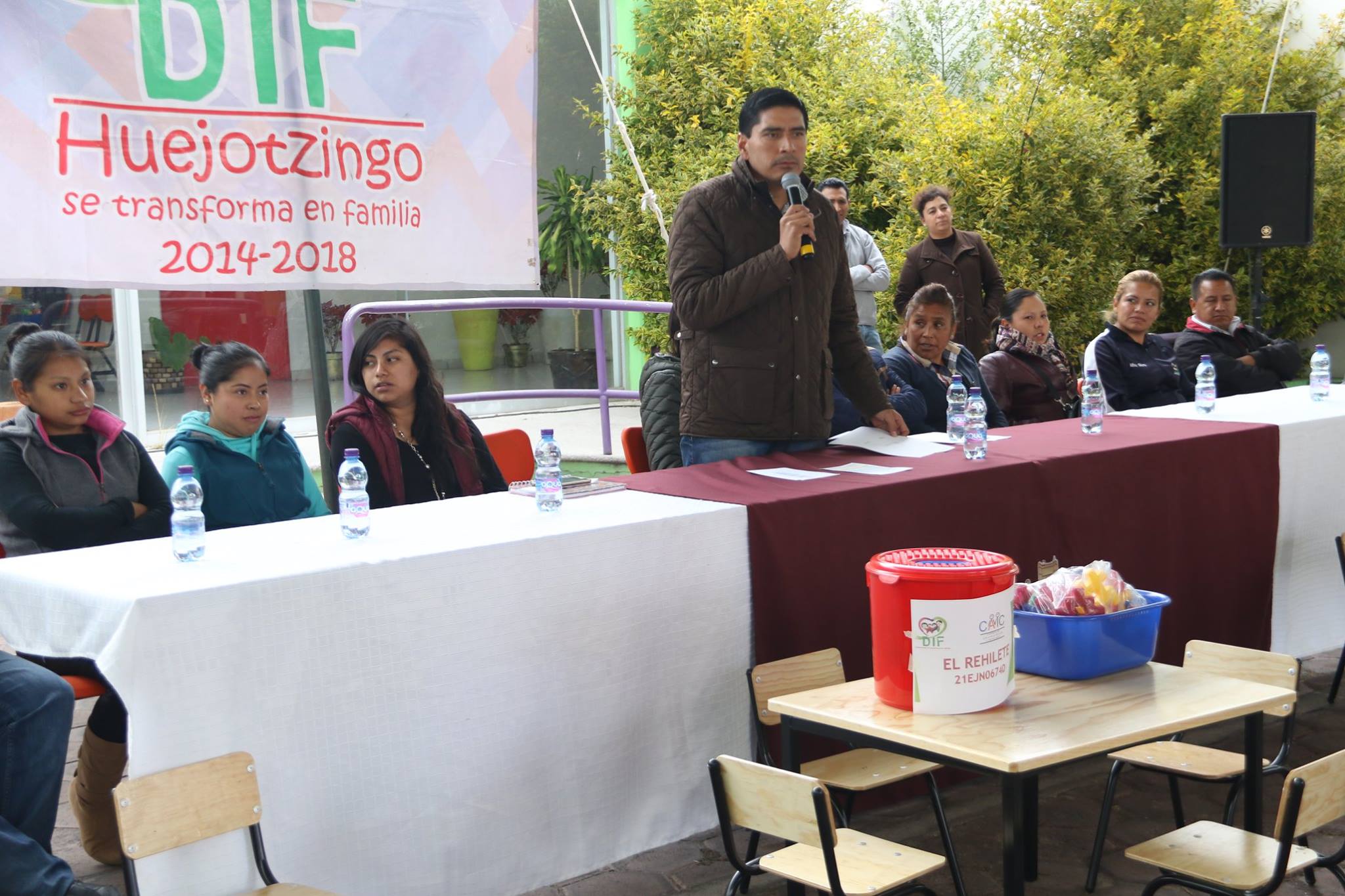 Equipa DIF de Huejotzingo CAIC’s para beneficio de más de 400 alumnos