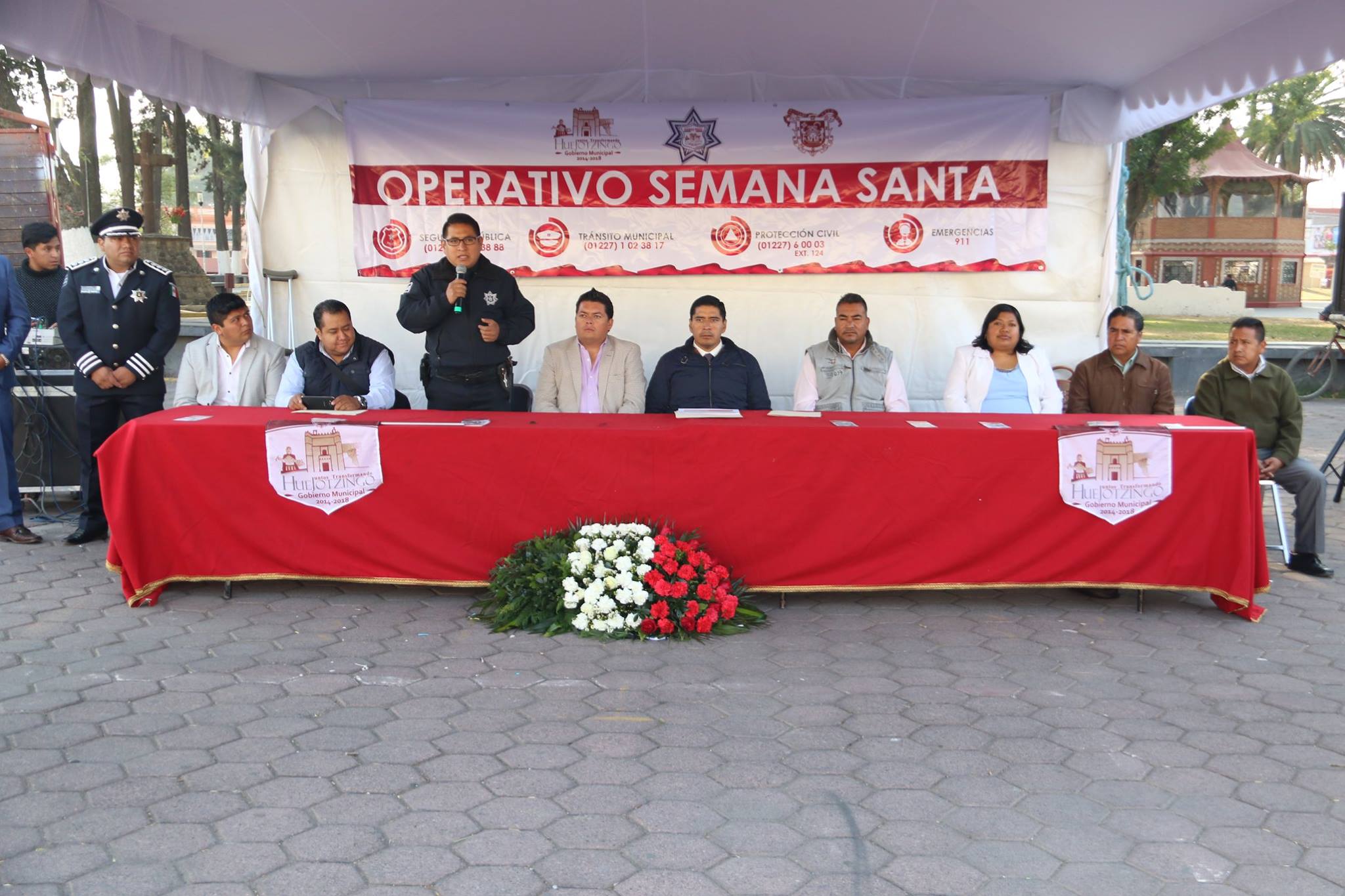 Huejotzingo inicia operativo por vacaciones de Semana Santa
