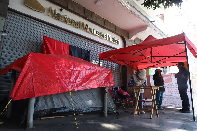Trabajadores del Monte de Piedad avalan acuerdo que pone fin a la huelga