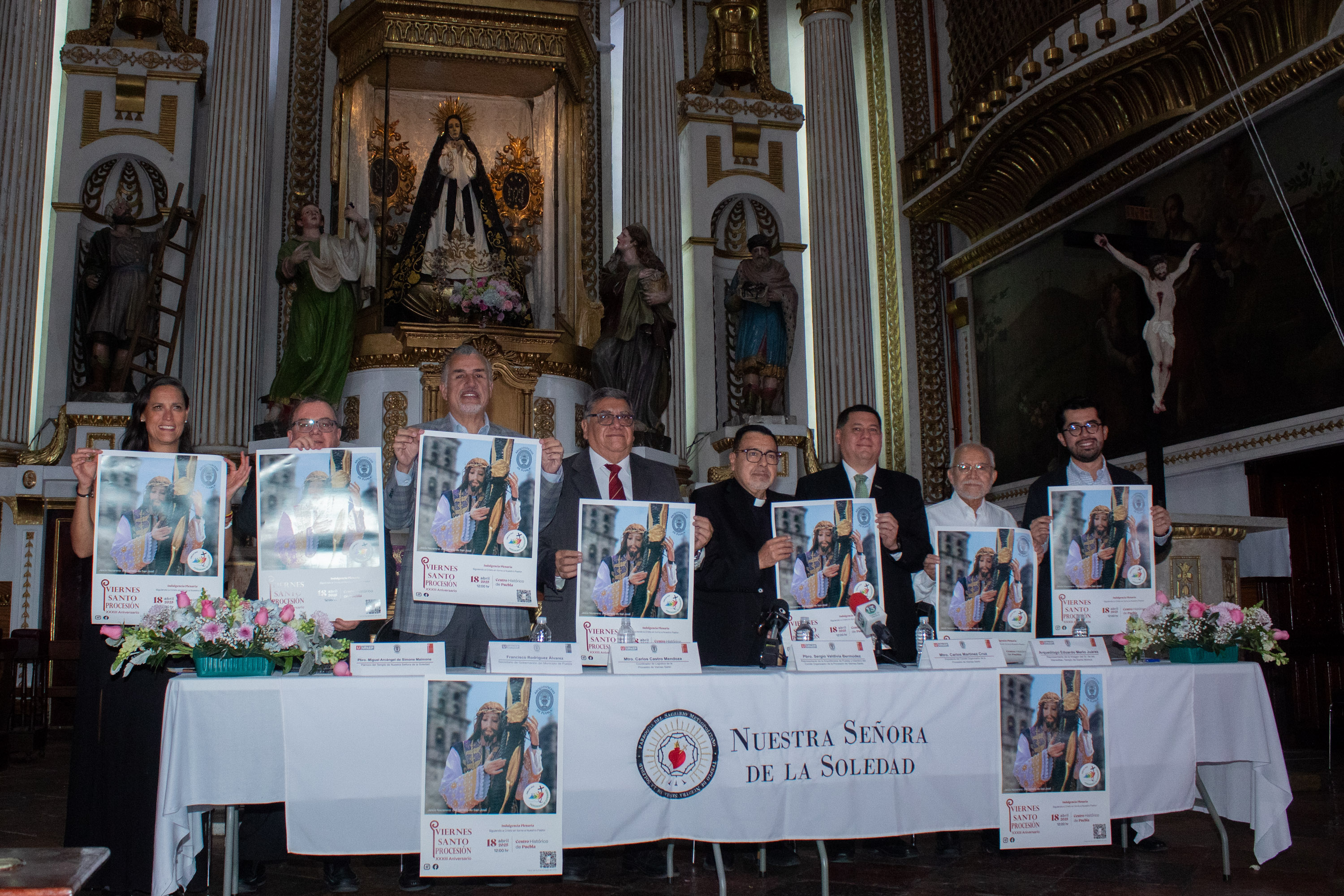 Presentan edición XXXIII de la Procesión de Viernes Santo