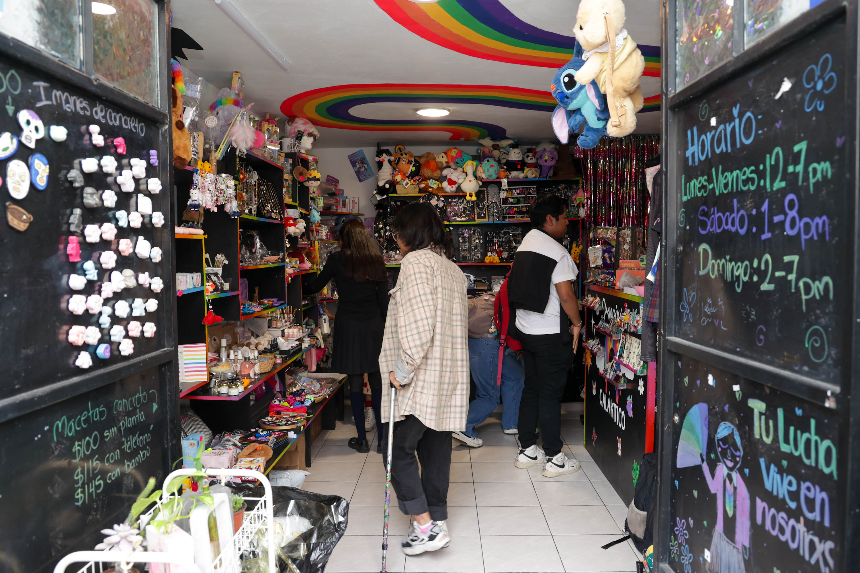 Arcoíris Galáktico, una tienda de emprendimiento poblano