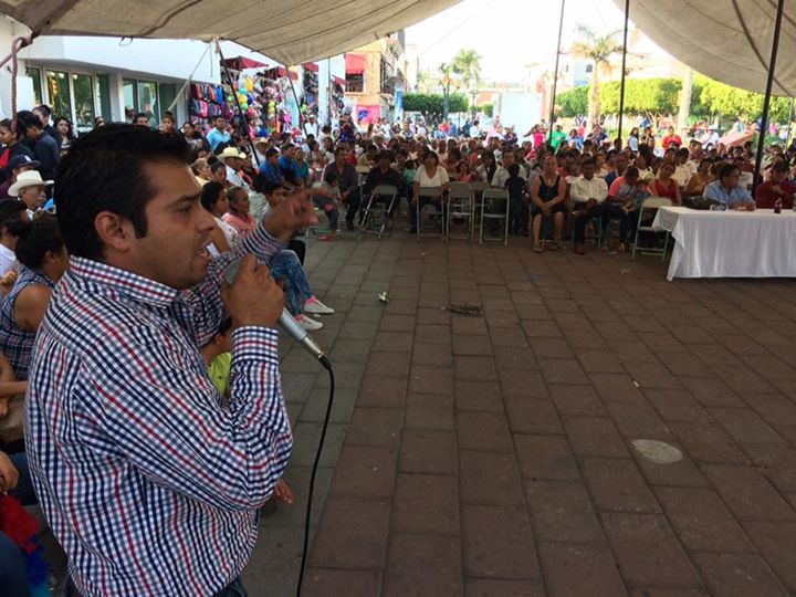 Antorchistas poblanos se unen a la protesta en contra de Graco Ramírez