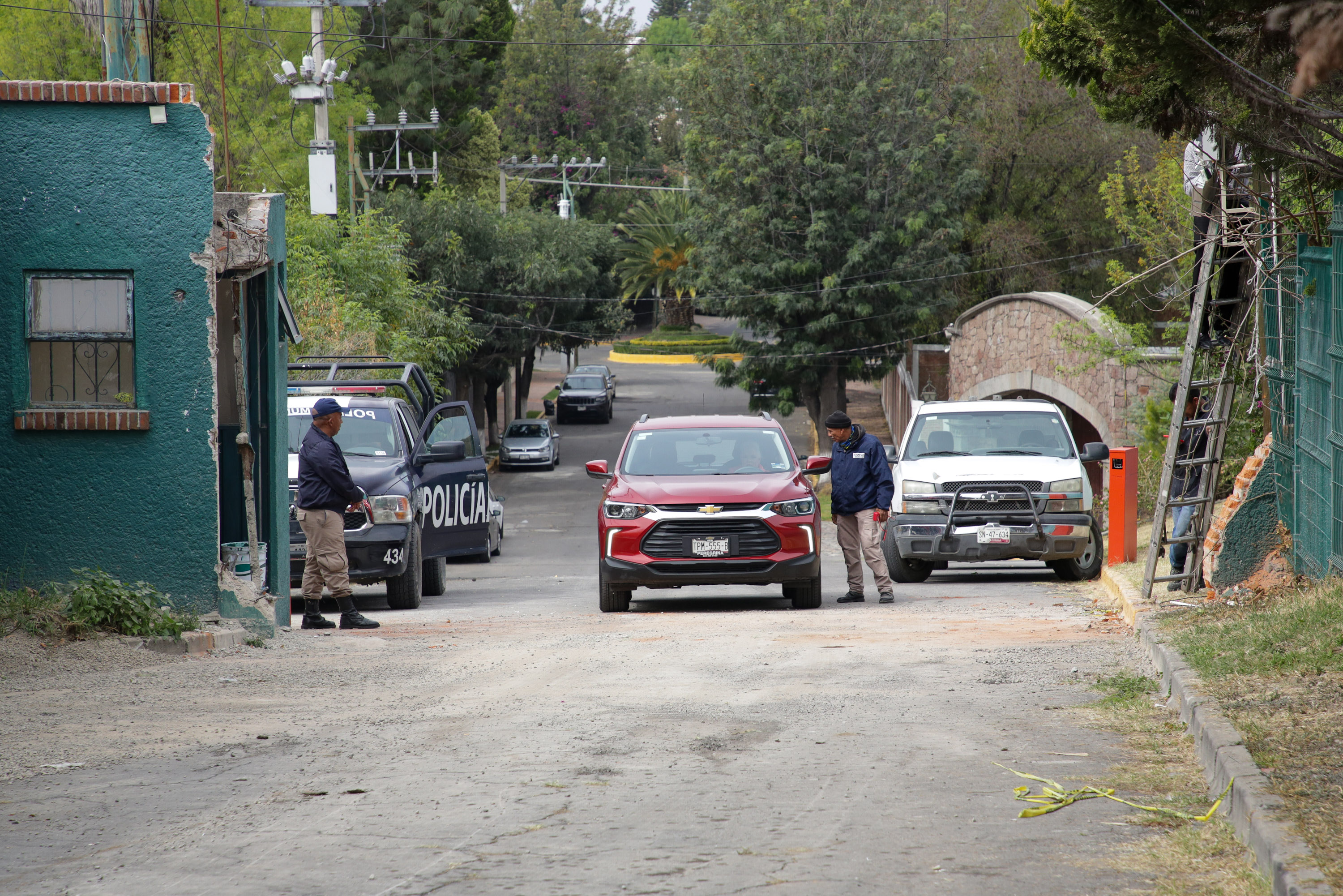 VIDEO Patrulla vigila zona donde se retiró reja en Concepción Zavaleta