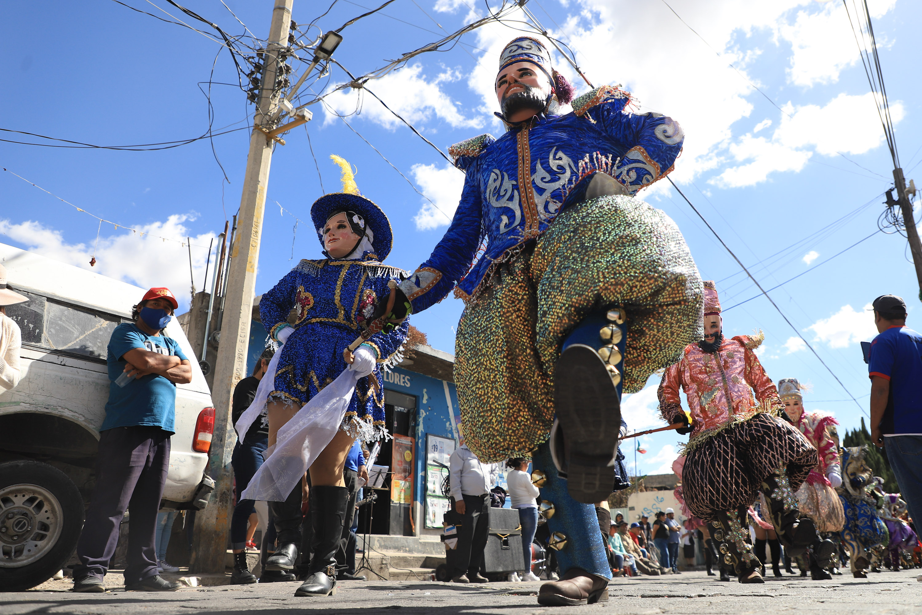 Así es el festejo del Carnaval de San Agustín Tlaxco en Acajete