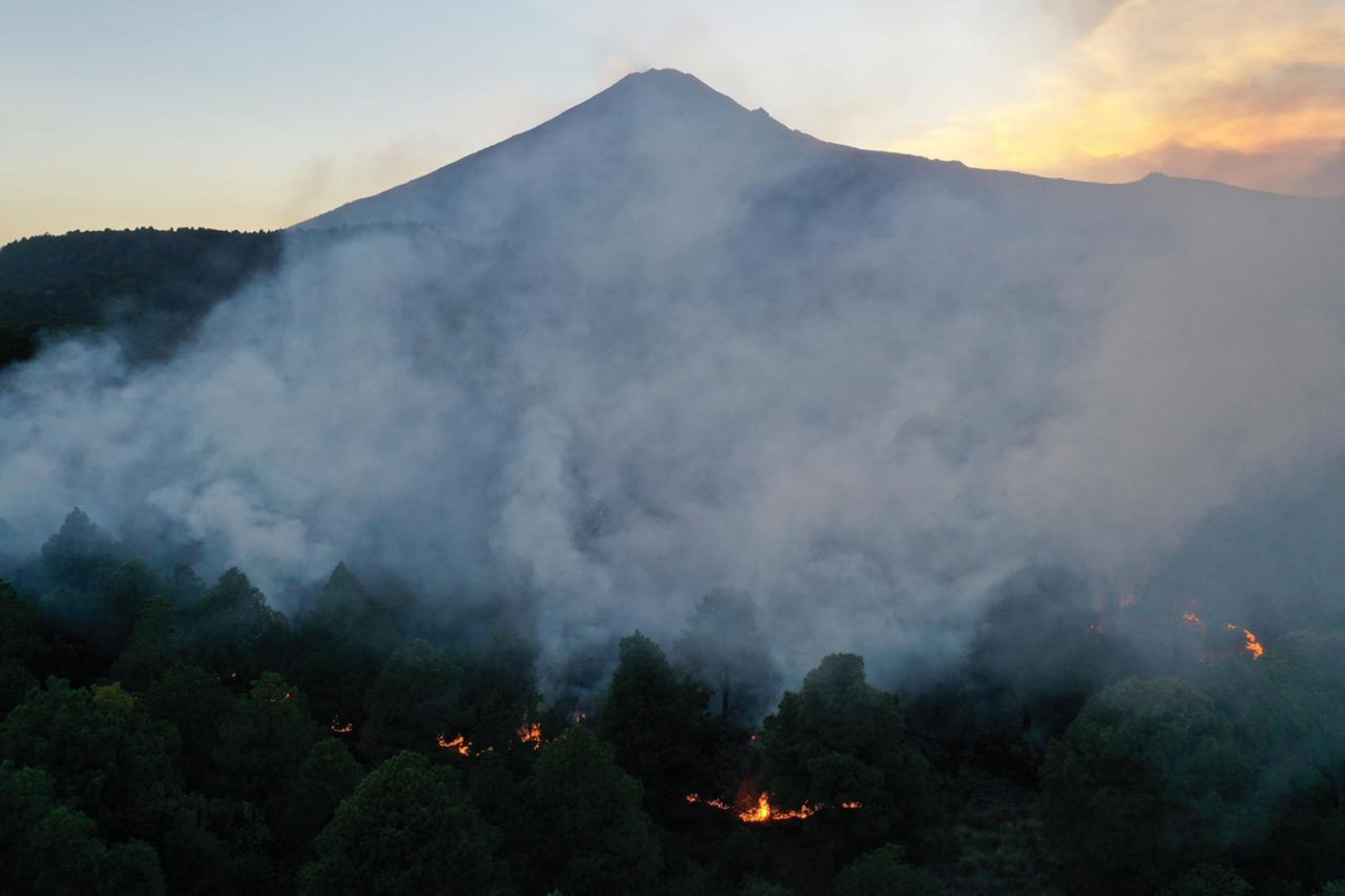 Puebla se ubica en el séptimo sitio en incendios forestales este año