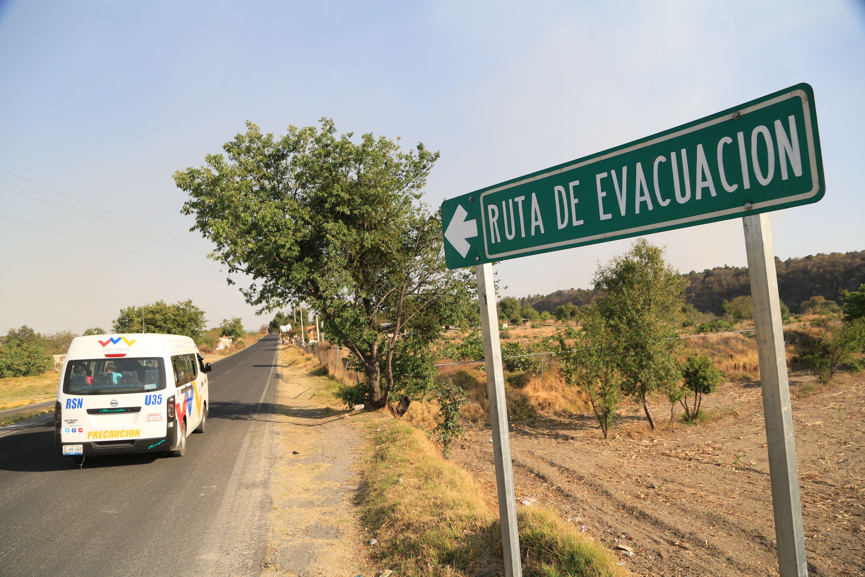 Rutas de evacuación del volcán Popocatépetl, un dolor de cabeza