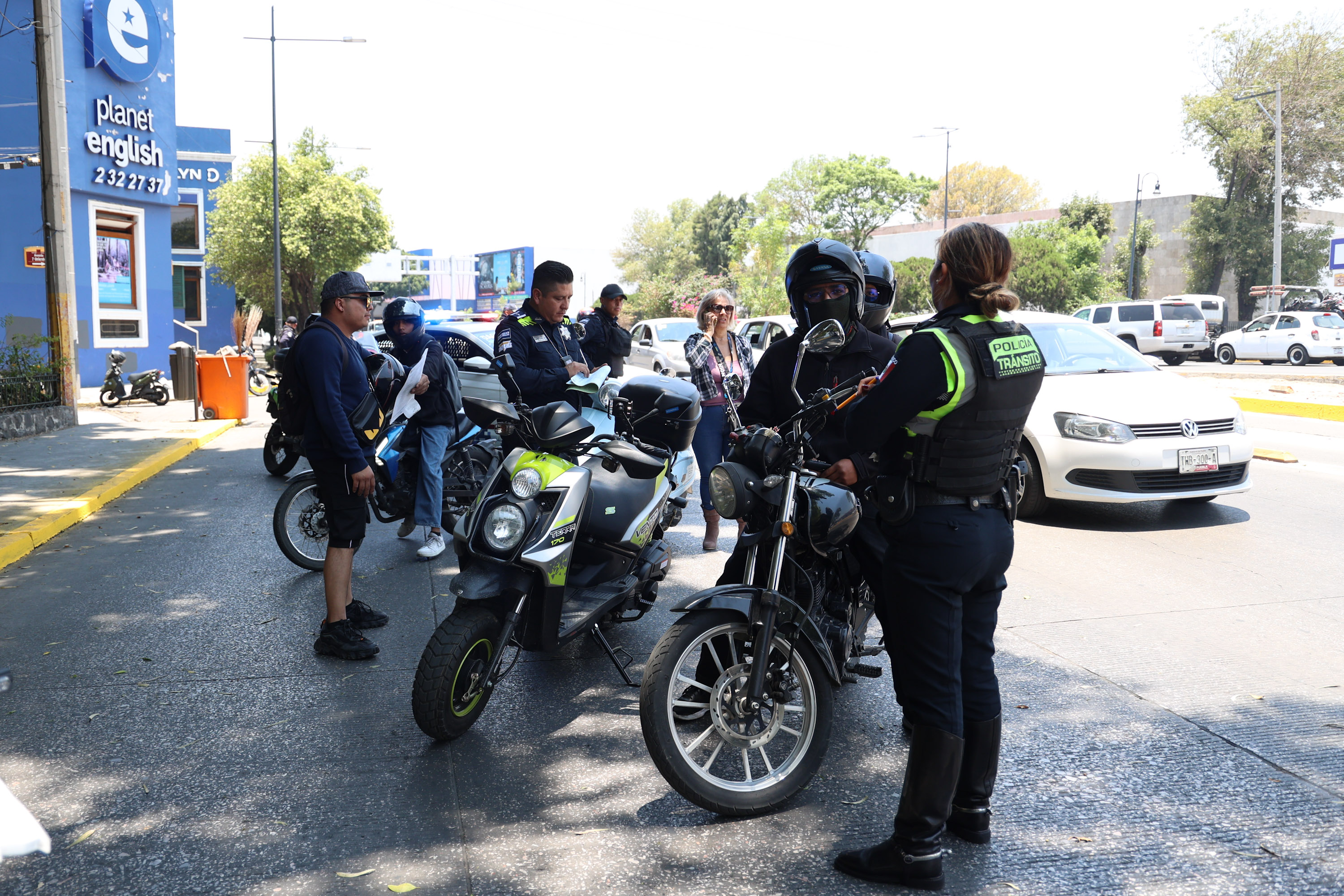 Por falta de placas y licencia, el 90% de detenciones a motos en Puebla: Chedraui