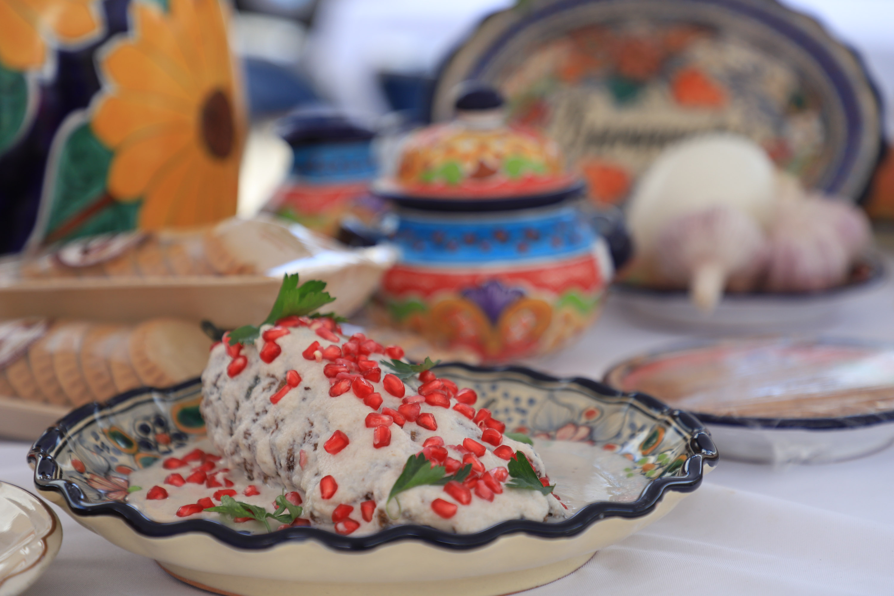 Todo listo para el Festival del Cuexcochile en Nogada