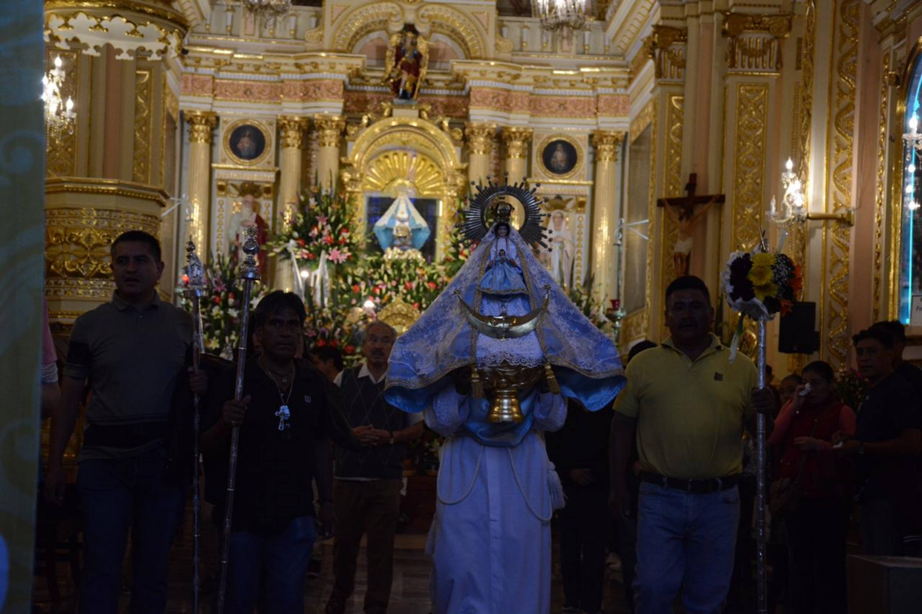 Listo el Santuario de los Remedios para visita de miles de creyentes