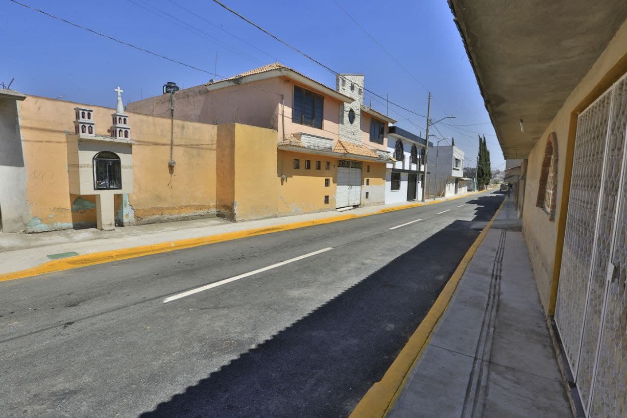 Claudia Rivera entrega obras en tres juntas auxiliares de Puebla capital