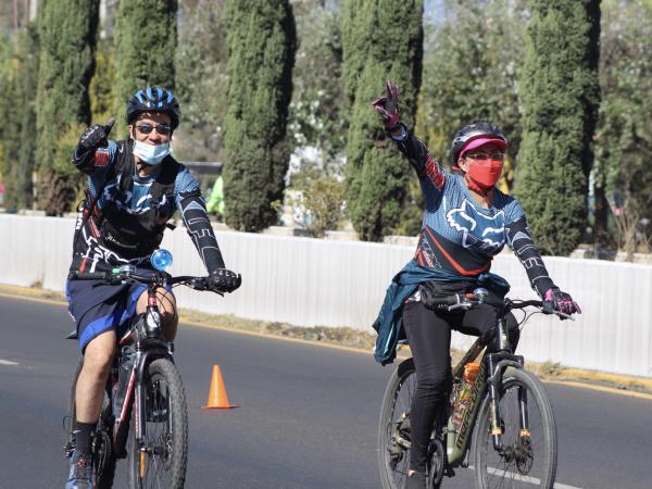 Participan más de 5 mil personas en Vía Recreativa Metropolitana