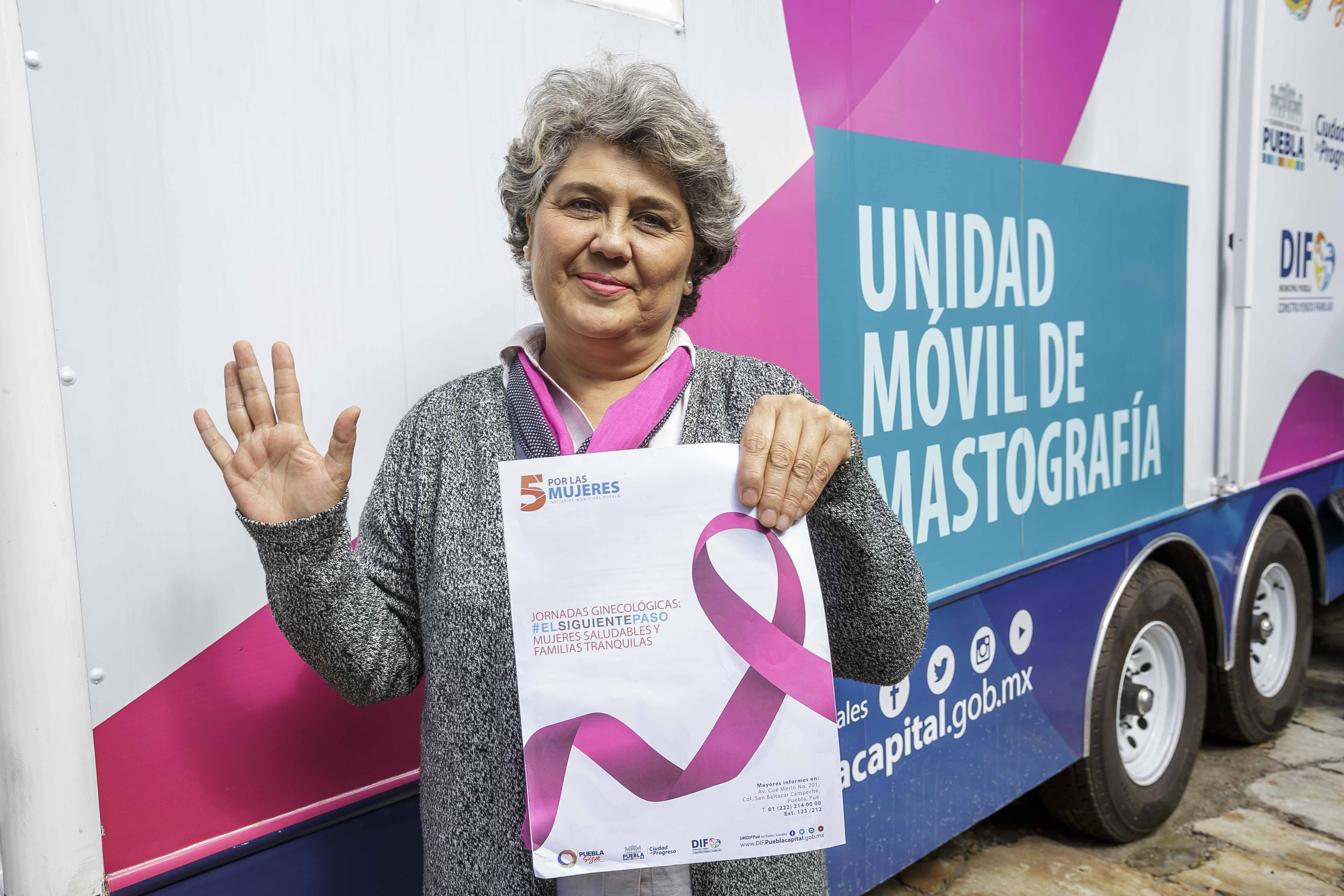  Realiza mastografías gratuitas el DIF Municipal de Puebla