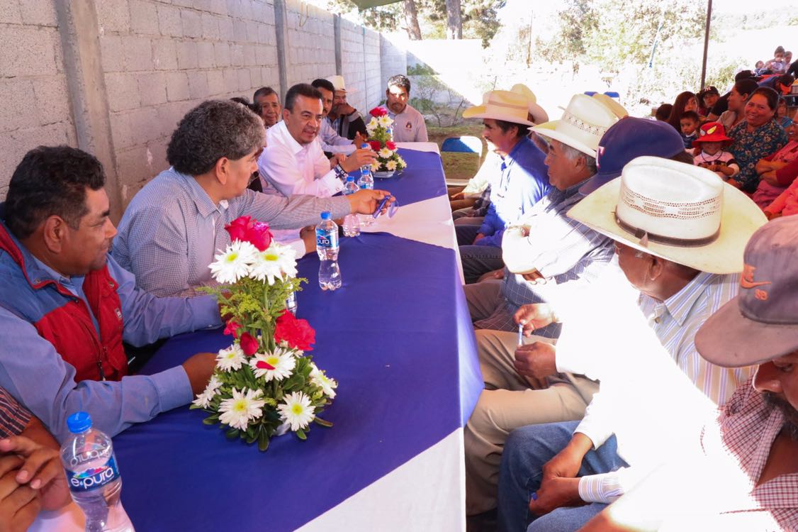 Mario Rincón gestionará recursos para seguridad en Soltepec