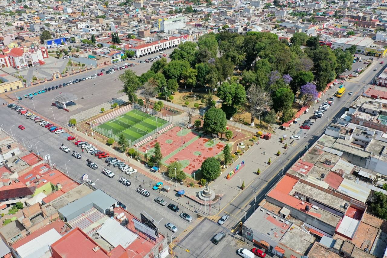 Patrullan Huejotzingo por aire y por tierra