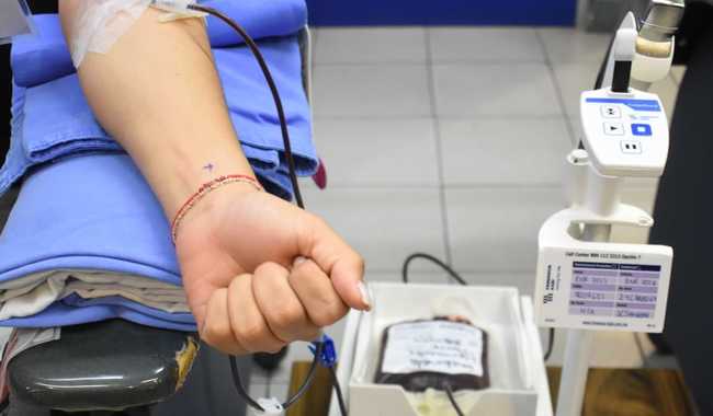 Secretaría de Salud hace un llamado a sumarse a donación voluntaria de sangre