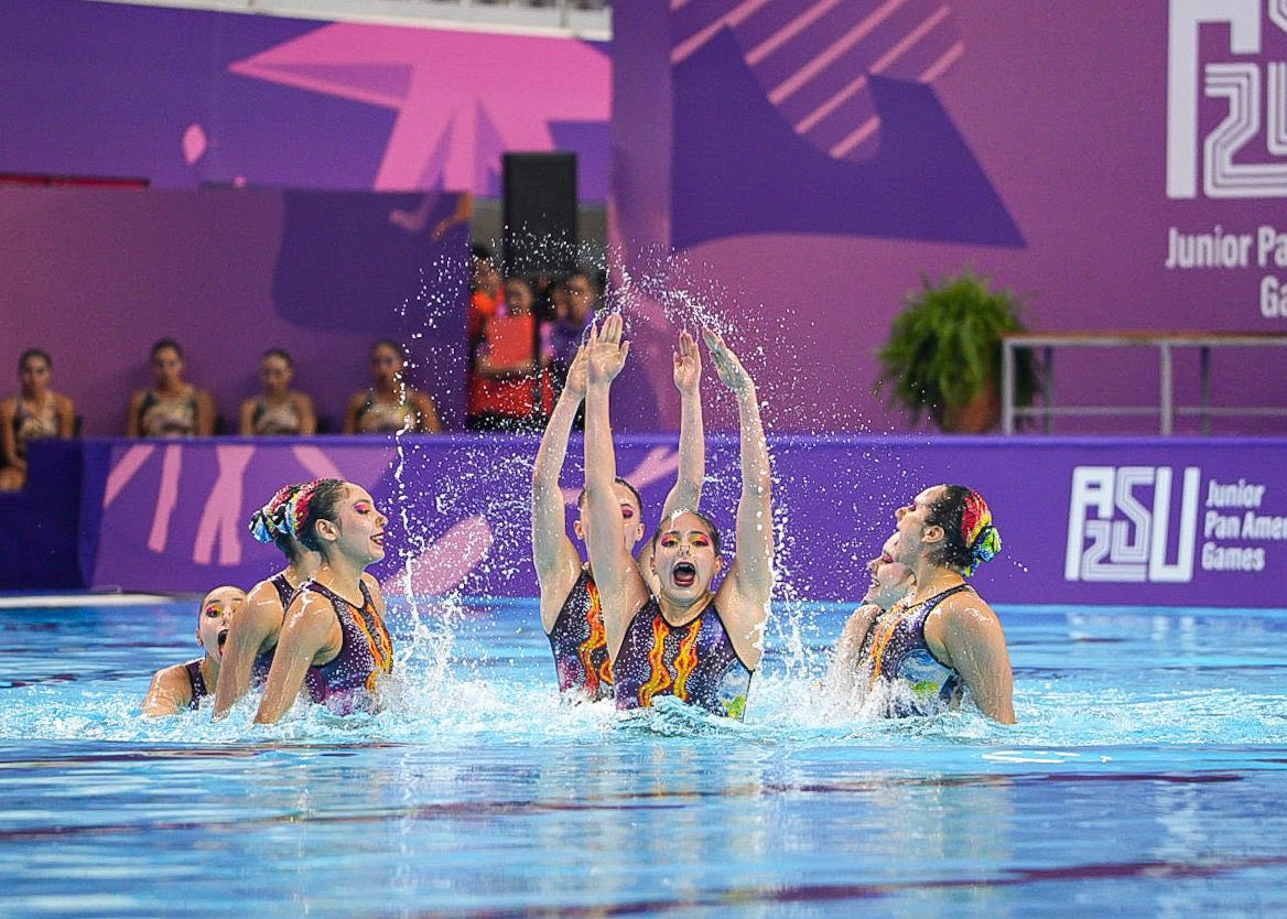 México es campeón panamericano de natación artística
