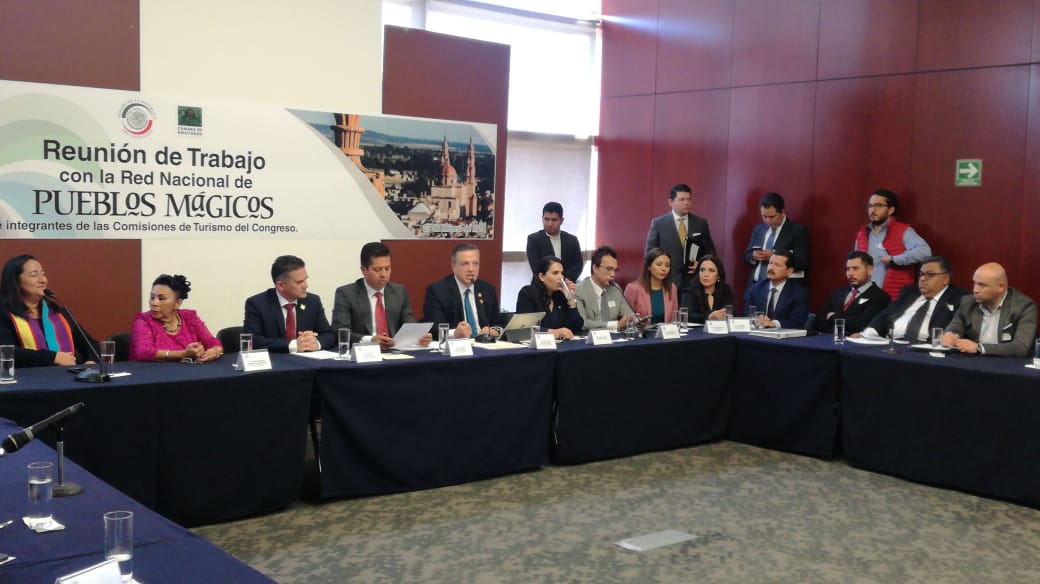 Pide Arriaga a Senadores liberar recursos para Pueblos Mágicos