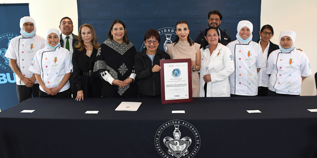 Comedor del Círculo Infantil de la BUAP recibe Distintivo H