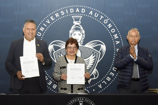 Firman BUAP y Sección 51 del SNTE convenio para impulsar una educación de calidad en el estado