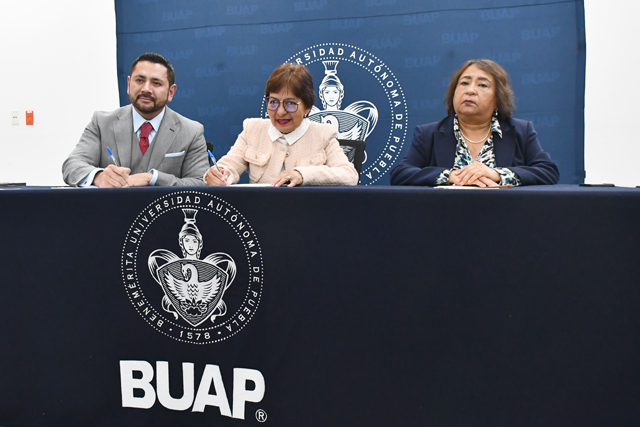 Signan convenio BUAP y Secretaría de Seguridad del Ayuntamiento de Puebla