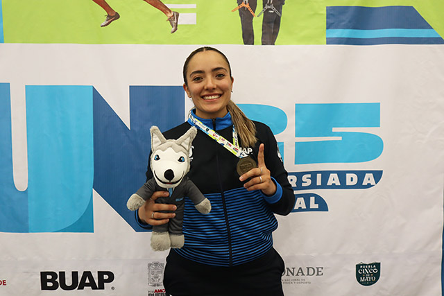 BUAP suma 15 medallas en la Universiada Nacional 2025