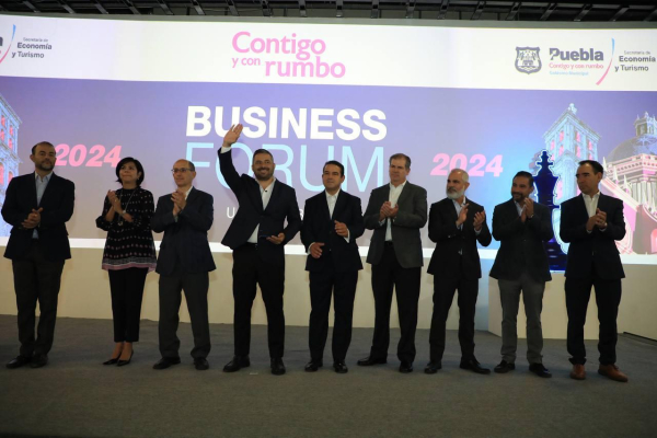 Inauguran el encuentro de negocios Business Forum Puebla 2024