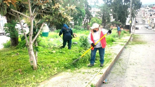 Secretaría de Servicios públicos mantiene atención continua en la ciudad de Puebla