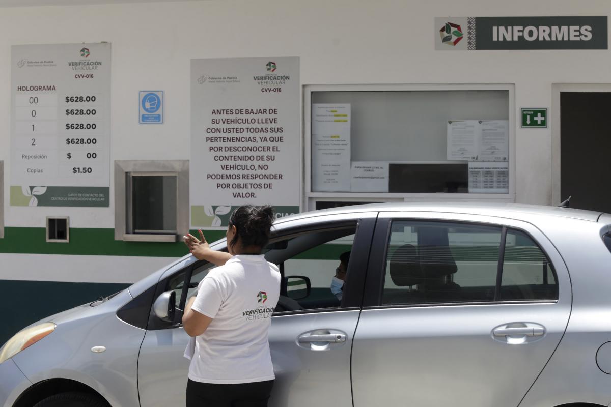 Iniciarán en julio infracciones a autos sin verificación vehicular en Puebla