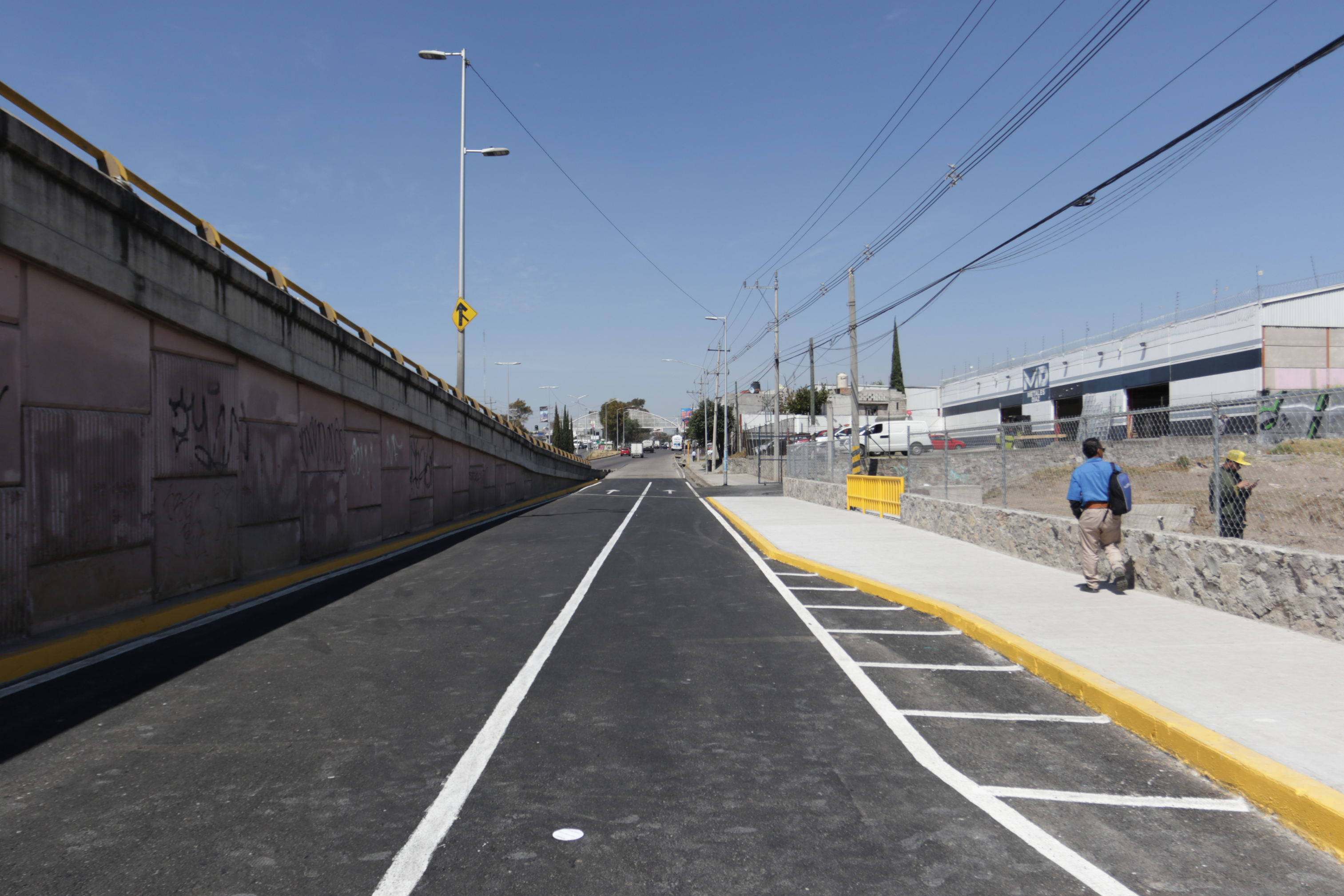 Detectan fisura en el puente de Amalucan