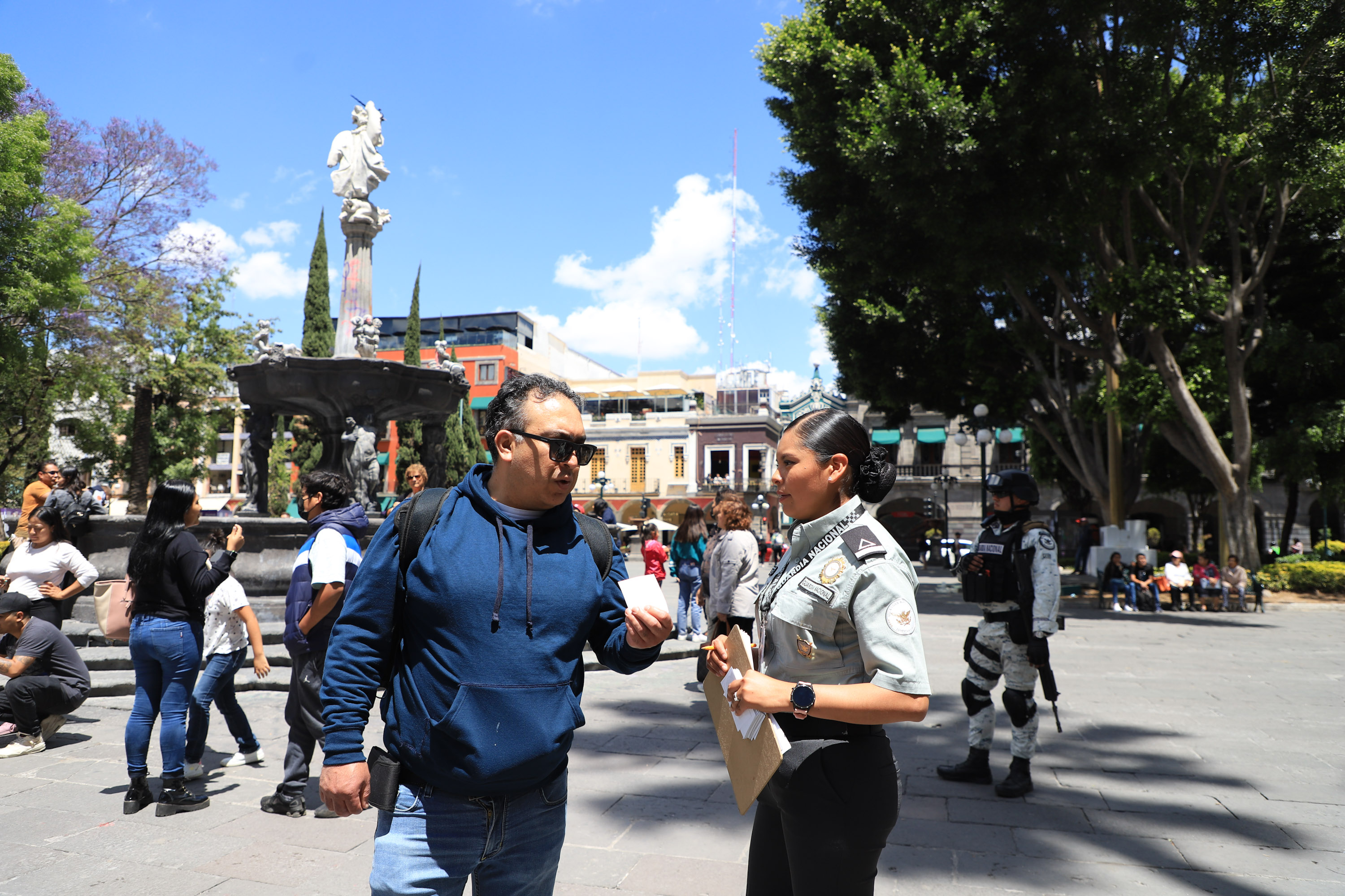 VIDEO Guardia Nacional busca reclutar jóvenes poblanos