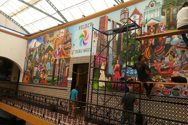 Inaugurarán mural en Atlixco alusivo al nombramiento de Pueblo Mágico
