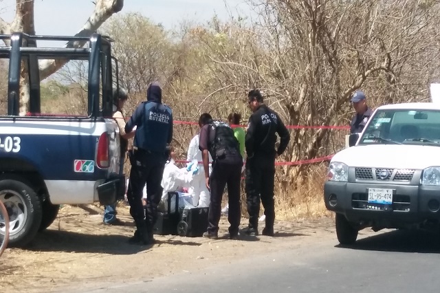 Hallan el cadáver calcinado de una persona en comunidad de Huaquechula