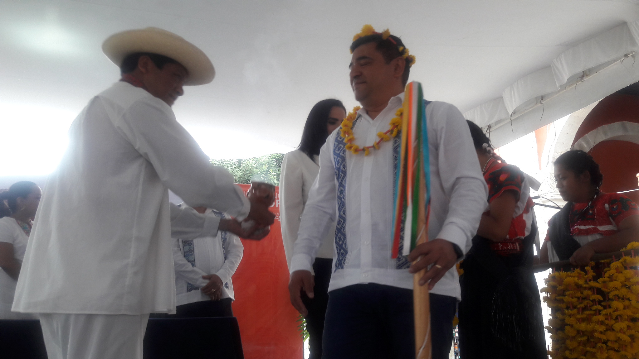 Alcalde defiende obras durante aniversario 156 de Huauchinango