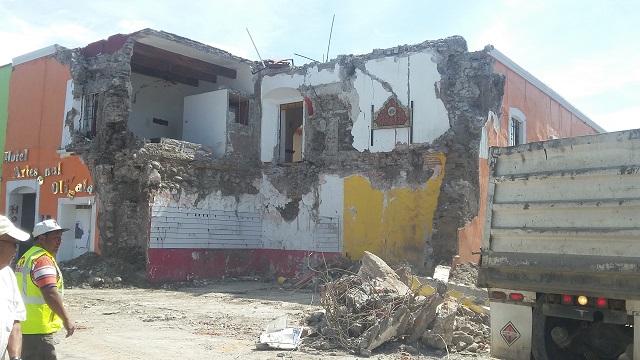 Les negaron reparar casa en Atlixco y el sismo acabó sus negocios