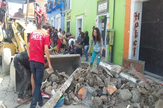 Les negaron reparar casa en Atlixco y el sismo acabó sus negocios