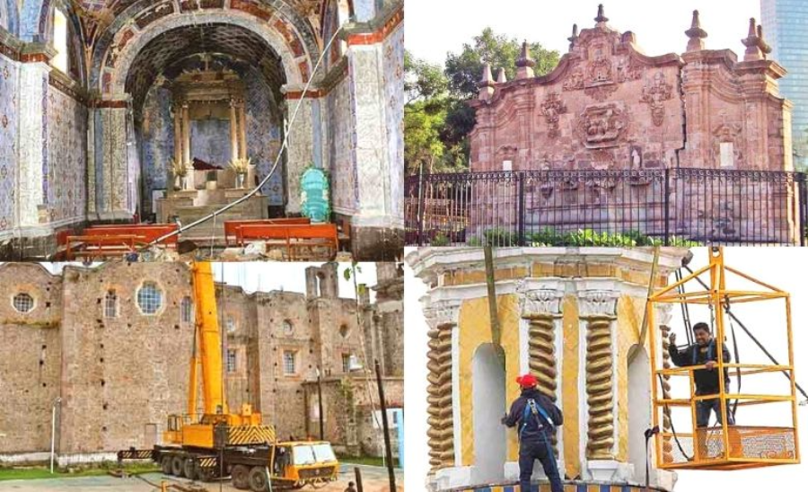88% del patrimonio histórico y artístico de la CDMX dañado por el sismo de 2017 sigue sin rehabilitarse