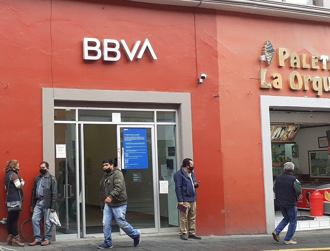 Bancomer reabre solo cajeros en Teziutlán tras cierre por Covid19