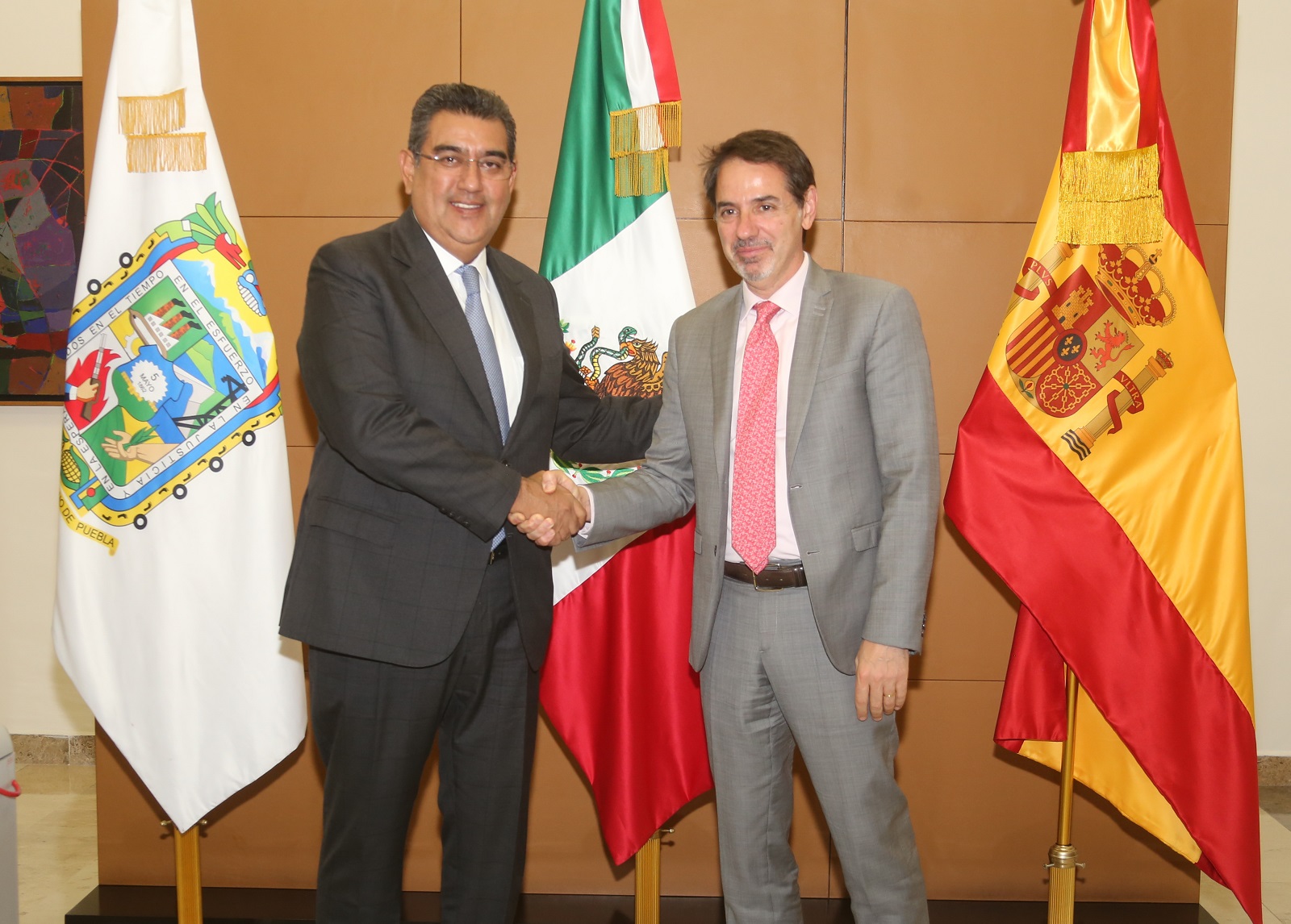 Puebla y España fortalecen relación bilateral