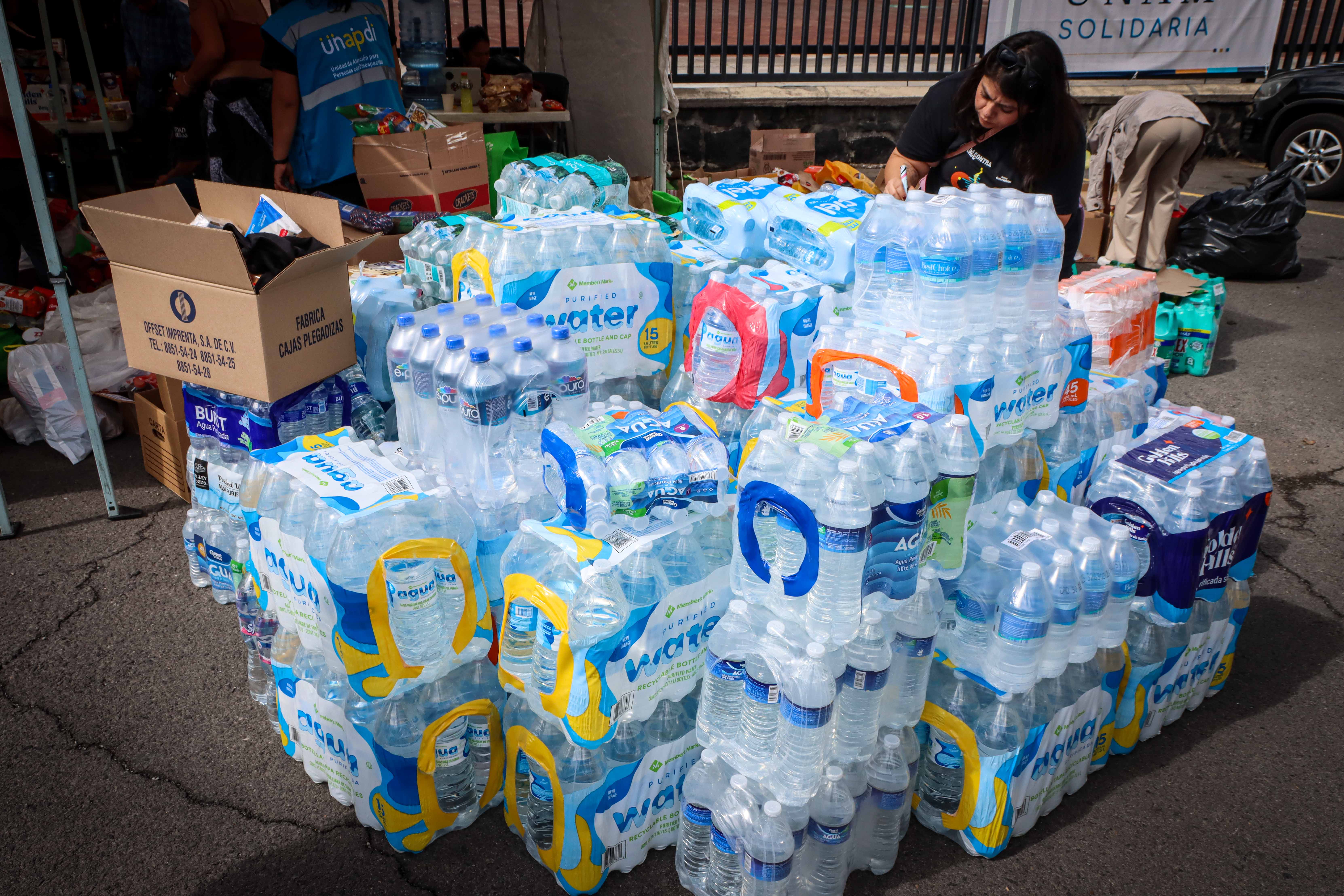 Este sábado sale primer envío de víveres a Guerrero