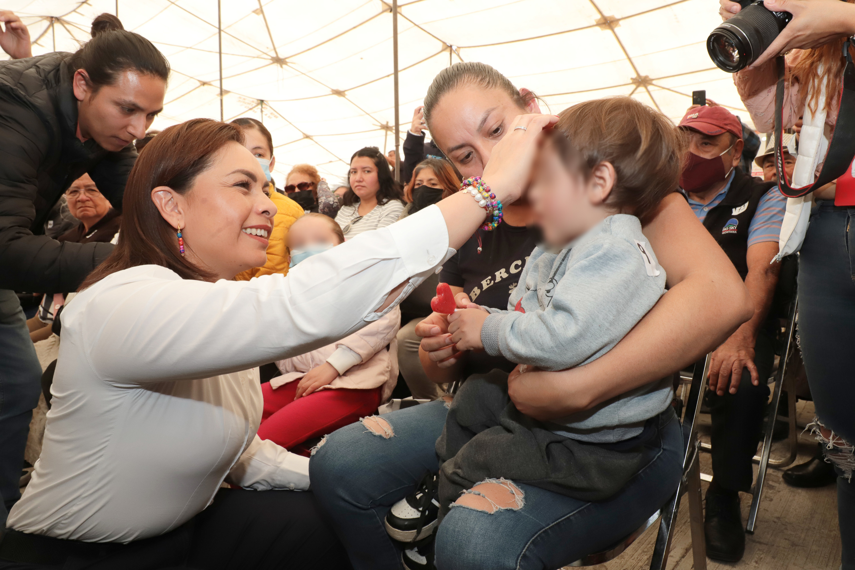 Gaby Bonilla encabeza Jornada DIFerente en San Bartolo